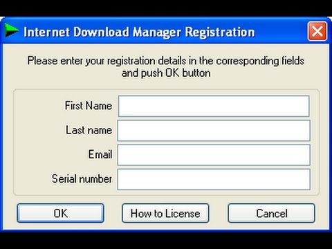Idm Serial Key For Registration